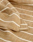 Alivo Tischdecke aus Bio-Baumwolle – Braun