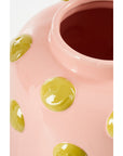Smiley Vase Ocker Ø29cm