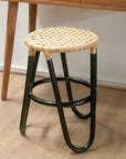 Rattanhocker KOLAKA Schwarz