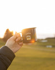Roadtyping Emaille Tasse Camp Vibes