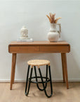Rattanhocker KOLAKA Schwarz