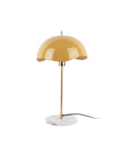 Tischlampe Dome in gelb