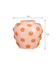 Smiley Vase Orange Ø30cm