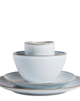 Tabo Geschirrset 16-teilig für 4 Personen - Grau