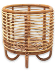 Rattan-Pflanzenständer MALANG, beige