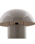 Tischlampe Fat Mushroom - hellgrau
