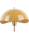 Tischlampe Dome in gelb