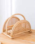 Rattan-Zeitungsständer ALOR