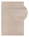 In- & Outdoor Teppich RIO Light Brown- recycelt