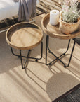 Benuta In-& Outdoor Rug Nandi Beige square