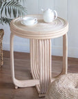 Rattan-Beistelltisch KANTHI