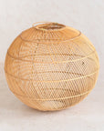 Runde Rattan Hängelampe KENCANA