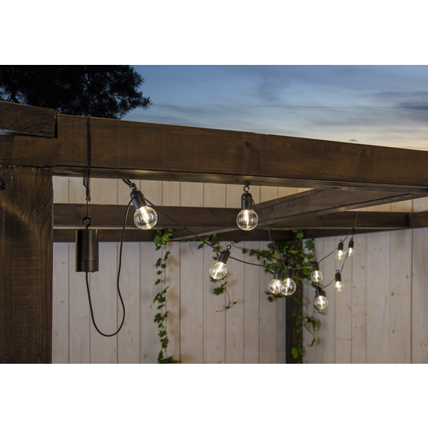 Outdoor batteriebetriebene LED Lichterkette FIESTA