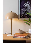 Tischlampe Dome in Sand