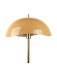 Stehlampe Dome in gelb