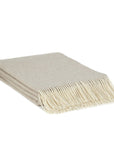 Merino/Kaschmir werfen Decke Milano - Beige