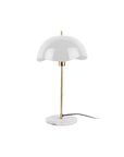 Tischlampe Dome in weiß