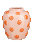 Smiley Vase Orange Ø30cm
