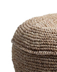 Hocker Sitzsack TELU aus Bast