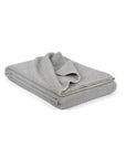 Kaschmir- und Merinowolle Decke LUMA SOFT, grau