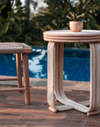 Rattan-Beistelltisch KANTHI