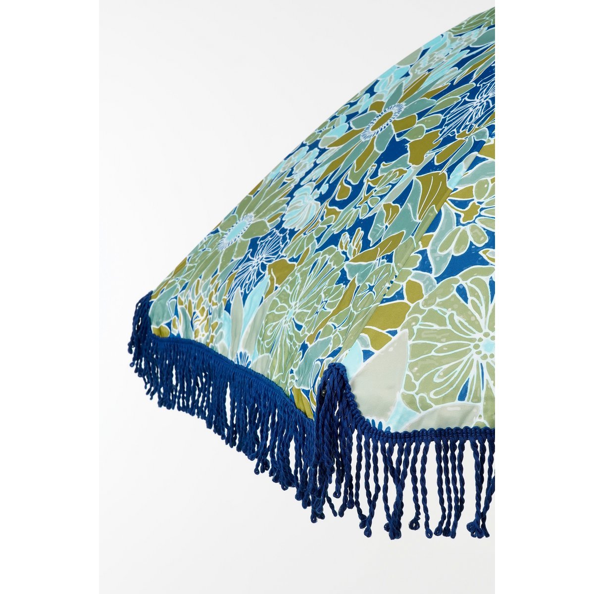 NOVICA Sonnenschirm Aus Bemaltem Saa-Papier & Bambus – Handbemalt Mit Pfau & Blumen, 66 Cm Höhe