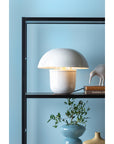 Tischlampe Fat Mushroom - weiß