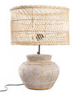 Kythira Tischlampe – Naturbeton