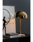 Tischlampe Dome in gold