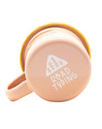 Roadtyping Kleine Emaille Tasse Go Camping