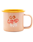 Roadtyping Kleine Emaille Tasse Go Camping
