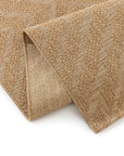Benuta In- & Outdoor Teppich Como hellbraun