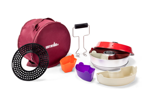 camping backofen omnia Omnia Backofen SET KIT-2, 5-teilig