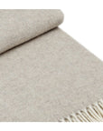 Merino/Kaschmir werfen Decke Milano - Beige