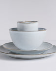 Tabo Geschirrset 16-teilig für 4 Personen - Grau