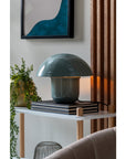 Tischlampe Fat Mushroom - hellblau