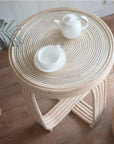 Rattan-Beistelltisch KANTHI