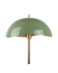 Stehlampe Dome in grün