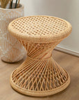 Rattan-Beistelltisch LUHU Ø45cm