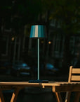 Wouter kabellose Tischlampe Delfterblau