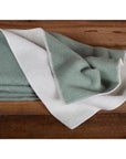 Kuscheldecke aus Wolle COOL MINT