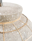 Kythira Tischlampe – Naturbeton