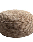 Hocker Sitzsack TELU aus Bast