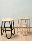 Rattanhocker KOLAKA Schwarz