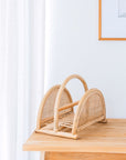 Rattan-Zeitungsständer ALOR