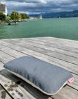 hum Outdoor-Kissen Stahl/Sand