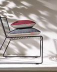 hum Outdoor-Kissen Stahl/Sand