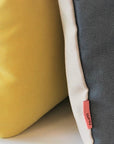 hum Outdoor-Kissen Stahl/Sand