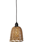Diese Outdoor batteriebetriebenen LED Pendellampen TWINE mit braunem Rattan sind elegante Reisebegleiter für jeden Wohnwagen oder Wohnmobil und absolute Stimmungsmacher. | Jetzt kaufen bei Wildnest Glamping