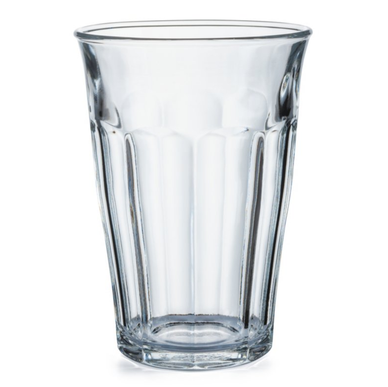 Das bruchfeste Duralex Picardie Glas mit 360ml ist der perfekte Begleiter für Reisen im Wohnwagen oder Wohnmobil da das Glas bruchfest und splitterfrei ist | Jetzt kaufen bei Wildnest Glamping